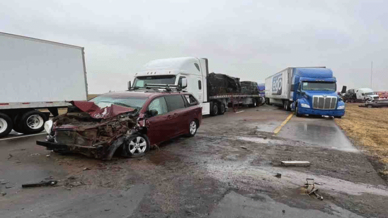 Interstate 70 Pileup in Kansas Kills 8 as Dust Storm Strikes Highway