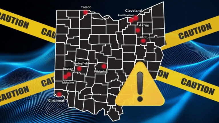 Rising Crime in Ohio: This Town Now Holds the State’s Second-Highest Murder Rate
