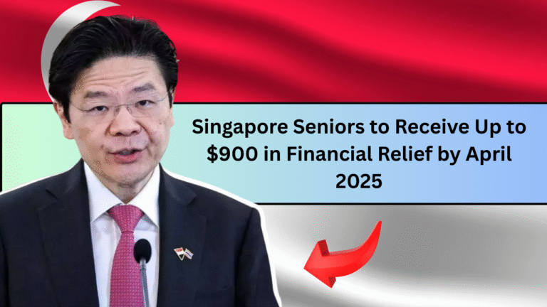 Singapore Seniors to Receive Up to $900 in Financial Relief by April 2025
