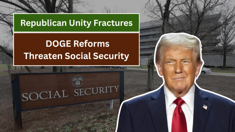 Republican Unity Fractures as DOGE Reforms Threaten Social Security