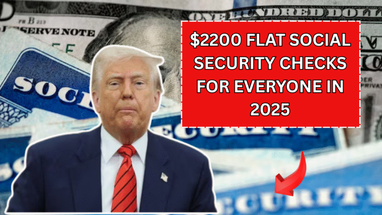 $2200 Flat Social Security Checks for Everyone in 2025? The Truth Behind the Rumors