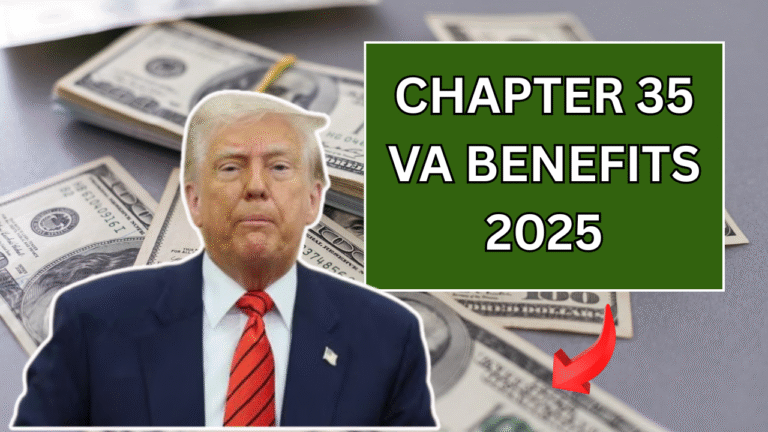 Chapter 35 VA Benefits 2025: Monthly Education Support for Eligible Veteran Dependents