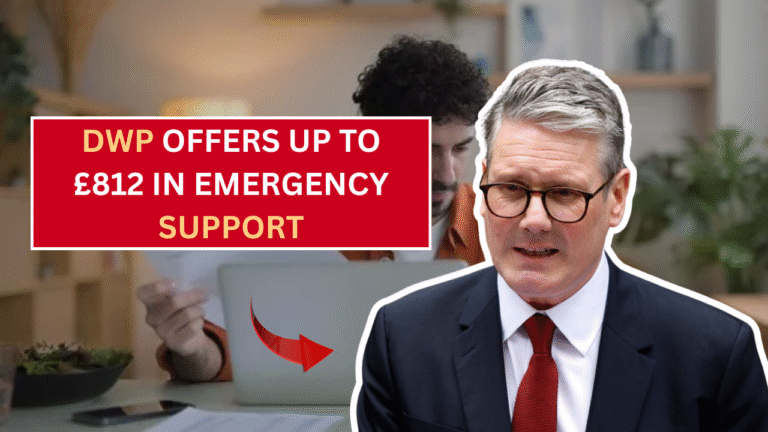 DWP offers emergency one-off payment of up to £812 for those in need