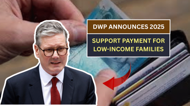DWP announces 2025 Cost of Living Payment for low-income households