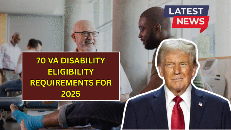 70 VA Disability Eligibility Requirements for 2025: What Veterans Need to Know