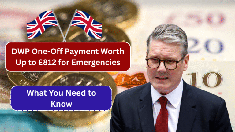 DWP One-Off Payment Worth Up to £812 for Emergencies: What You Need to Know